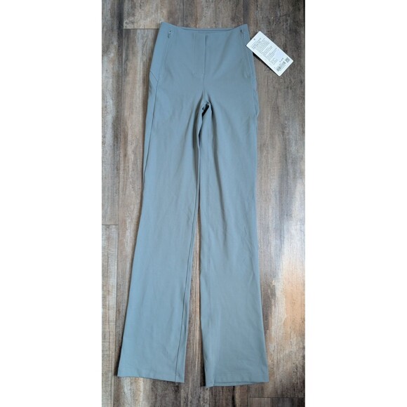 NWT Lululemon Smooth Fit Pull-On High-Rise Pant *Regular Belgian Blue Women's 0 - Picture 1 of 3